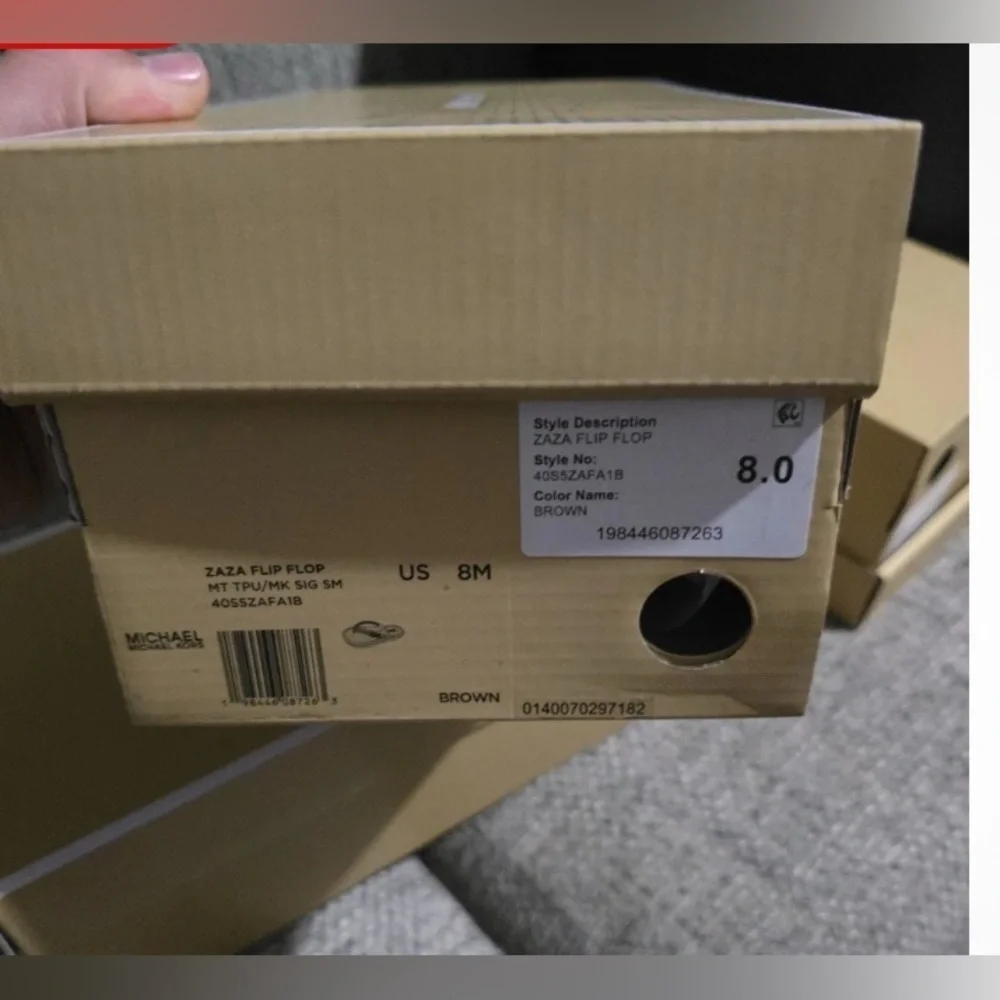 Michael Kors EMPTY Shoe Box Size 8 EMPTY BOX